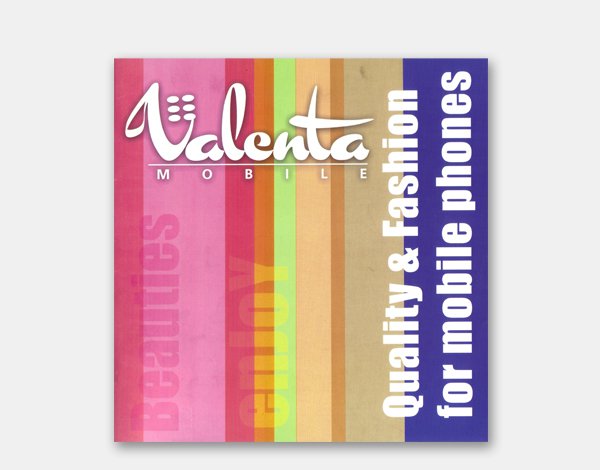 «Valenta mobile» (верстка, матовий папір 250гр, біг, скоба)
